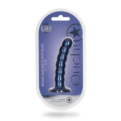 Beaded Silicone G-Spot Dildo - 5'' / 13 cm Ouch!