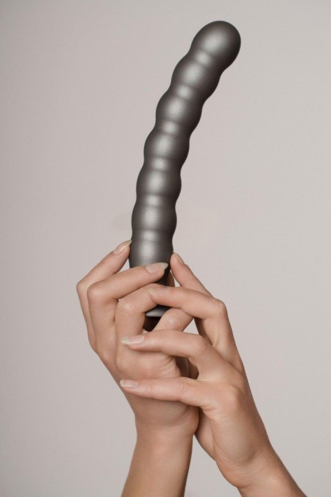 Beaded Silicone G-Spot Dildo - 8'' / 20,5 cm Ouch!