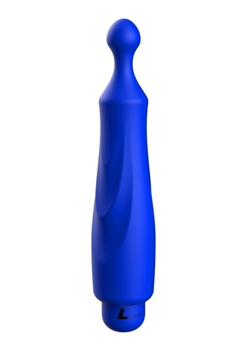 Dido - ABS Bullet With Sleeve - 10-Speeds - Royal Blue Luminous