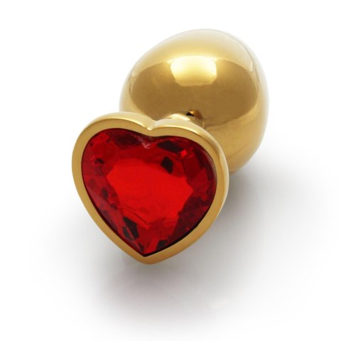 Heart Gem Butt Plug - Large Ouch!