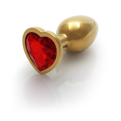 Heart Gem Butt Plug - Small Ouch!