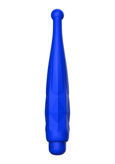 Lyra - ABS Bullet With Sleeve - 10-Speeds - Royal Blue Luminous