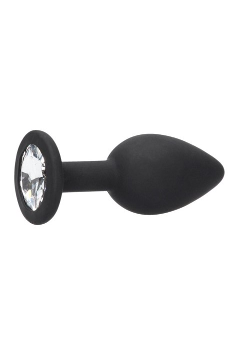 Silicone Butt Plug with Removable Jewel Ouch!