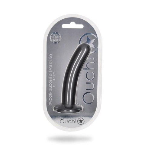 Smooth Silicone G-Spot Dildo - 6'' / 14,5 cm Ouch!