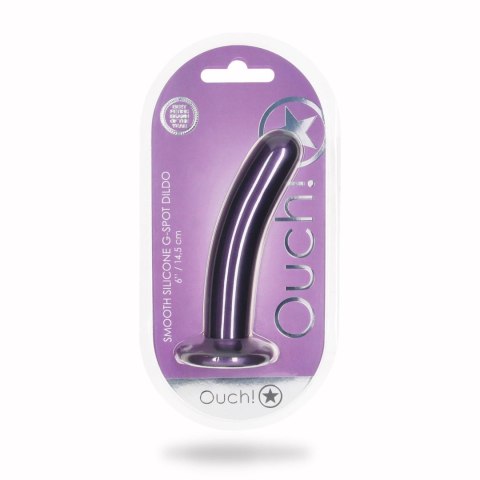 Smooth Silicone G-Spot Dildo - 6'' / 14,5 cm Ouch!