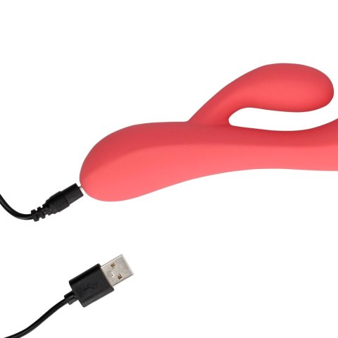 Smooth Ultra Soft Silicone Rabbit Vibrator - Astro Dust Loveline