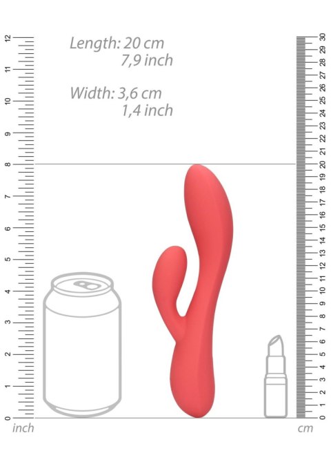 Smooth Ultra Soft Silicone Rabbit Vibrator - Astro Dust Loveline