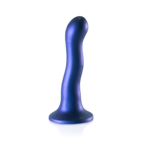 Ultra Soft Silicone Curvy G-Spot Dildo - 7'' / 17 cm SHOTS