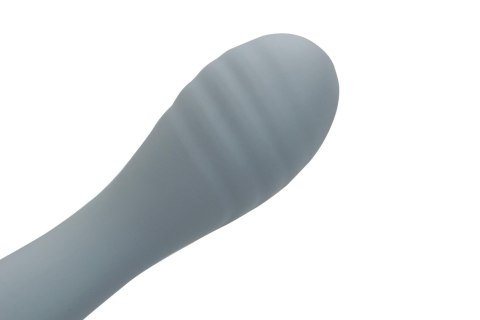 Ultra Soft Silicone G-Spot Vibrator - Basalt Grey Loveline