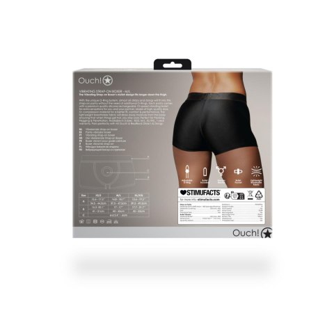 Vibrating Strap-on Boxer - M/L Ouch!