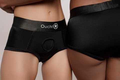 Vibrating Strap-on Brief - XS/S Ouch!