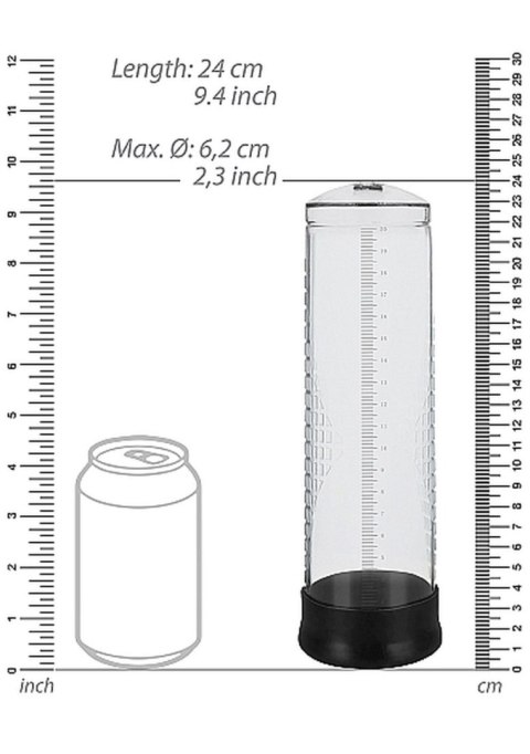 Extreme Power Rechargeable Auto Pump - Transparent By toyfa