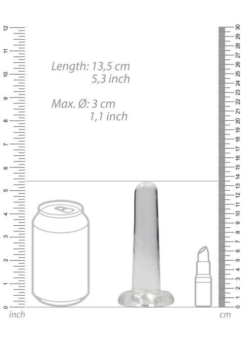 Non Realistic Dildo with Suction Cup - 5,3""""/ 13,5 cm RealRock