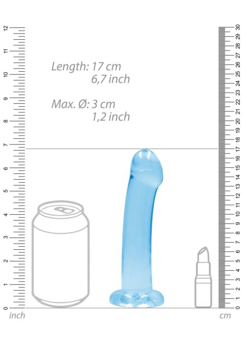 Non Realistic Dildo with Suction Cup - 6,7""""/ 17 cm RealRock