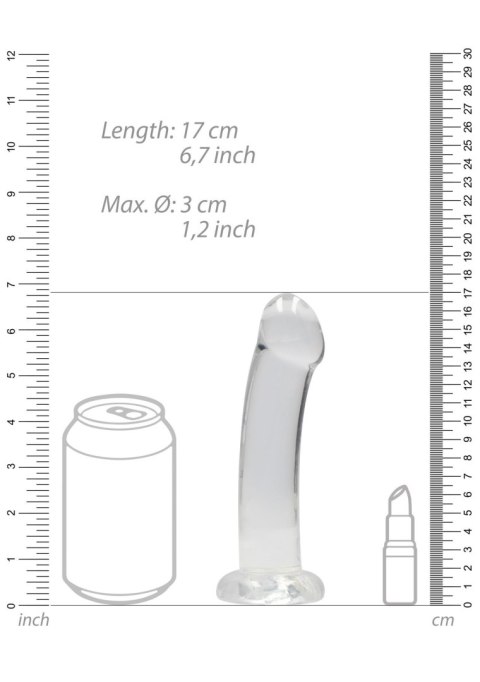 Non Realistic Dildo with Suction Cup - 6,7""""/ 17 cm RealRock