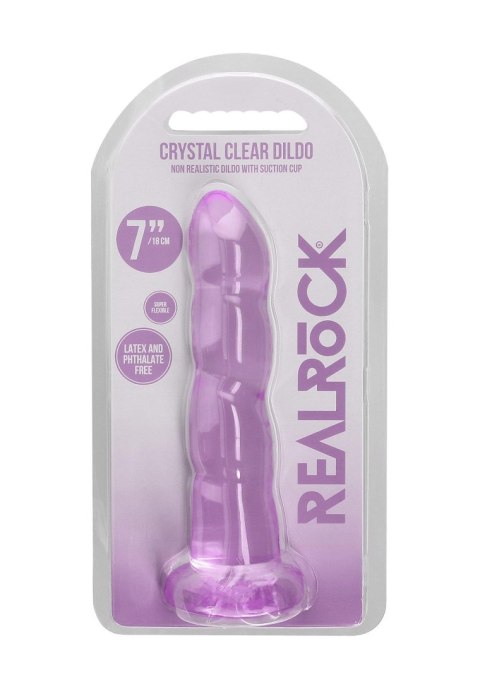 Non Realistic Dildo with Suction Cup - 7""""/ 17 cm RealRock