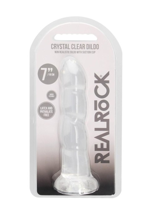 Non Realistic Dildo with Suction Cup - 7""""/ 17 cm RealRock