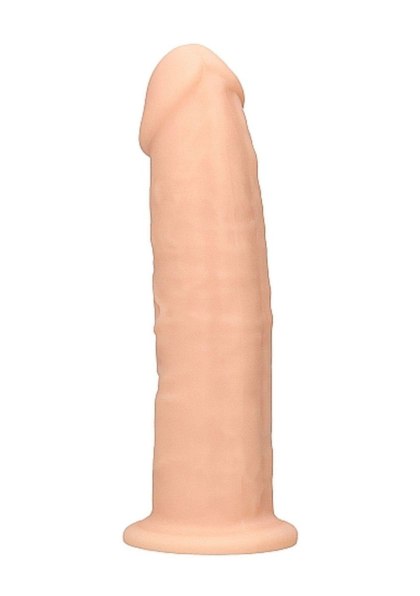 Silicone Dildo Without Balls - 15,3 cm - Flesh RealRock