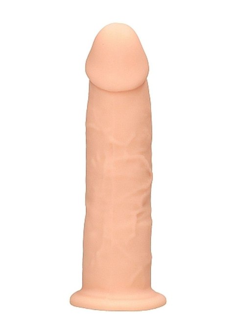 Silicone Dildo Without Balls - 15,3 cm - Flesh RealRock