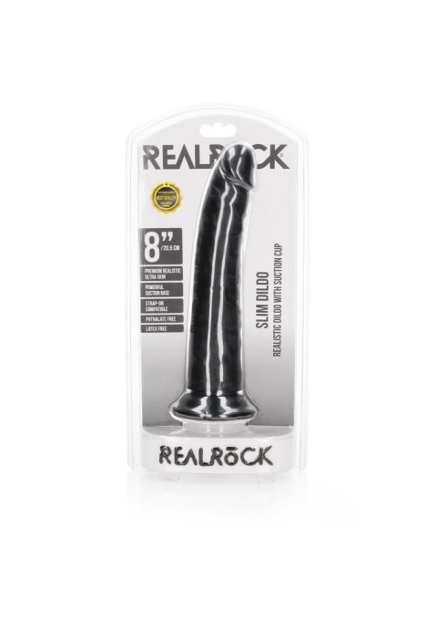 Slim Realistic Dildo with Suction Cup - 8""""/ 20,5 cm RealRock