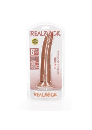 Slim Realistic Dildo with Suction Cup - 8""""/ 20,5 cm RealRock