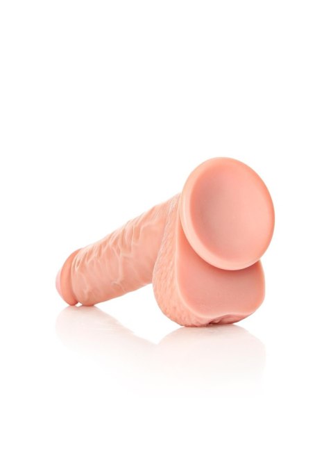 Straight Realistic Dildo Balls Suction Cup - 9""""/ 23 cm RealRock