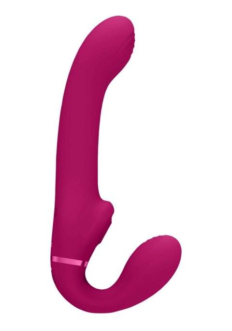 Ai - Dual Vibrating & Air Wave Tickler Strapless Strapon Vive