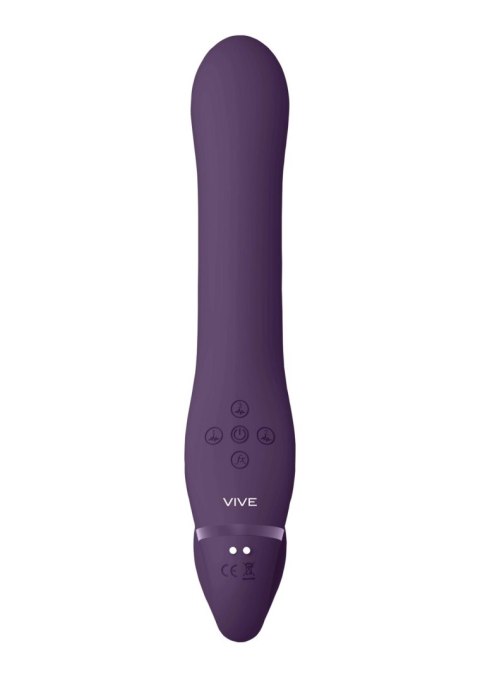 Ai - Dual Vibrating & Air Wave Tickler Strapless Strapon Vive