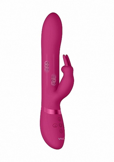 Amoris - Stimulating Beads Rabbit - Pink Vive