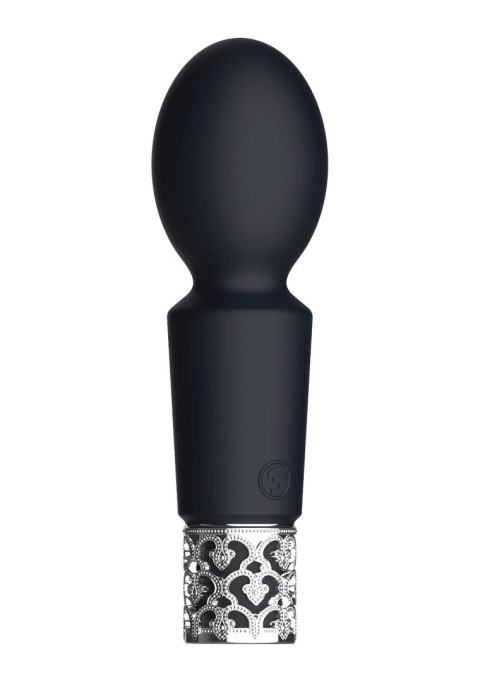 Brilliant - Rechargeable Silicone Bullet - Black Royal Gems