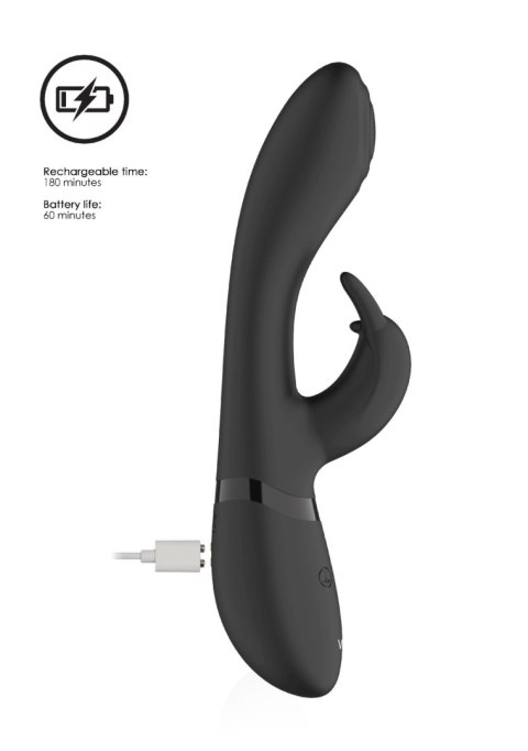 Cato - Pulse G-spot Rabbit - Black ShotsToys