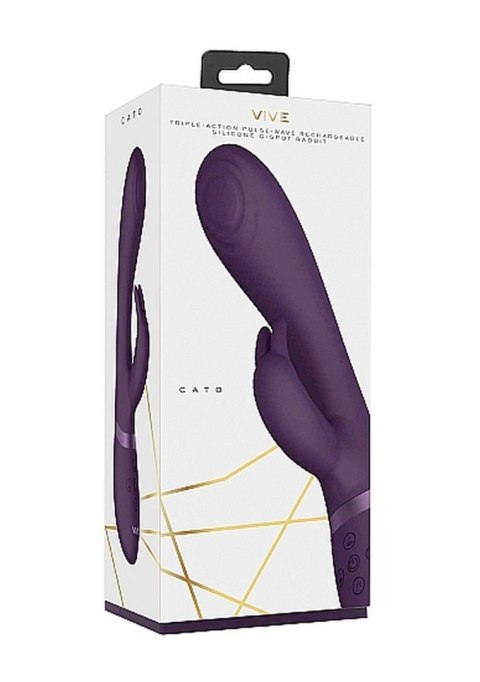 Cato - Pulse G-spot Rabbit - Purple Vive