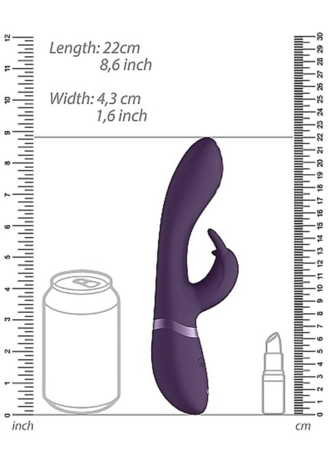 Cato - Pulse G-spot Rabbit - Purple Vive