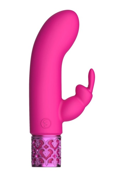 Dazzling - Rechargeable Silicone Bullet - Pink Royal Gems