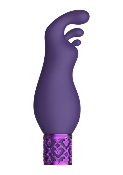 Exquisite - Rechargeable Silicone Bullet - Purple Royal Gems