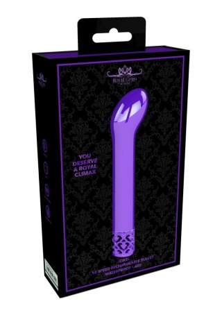 Jewel - Rechargeable ABS Bullet - Purple Royal Gems