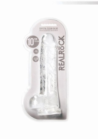 Realistic Dildo with Balls - 10""""/ 25,4 cm RealRock