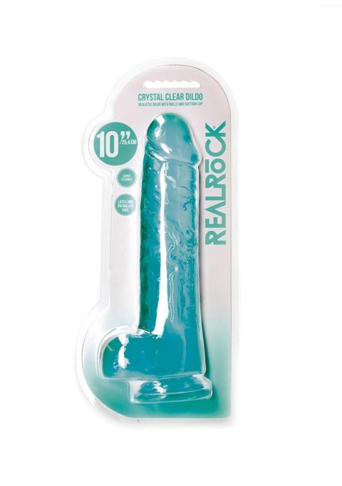 Realistic Dildo with Balls - 10""""/ 25,4 cm RealRock