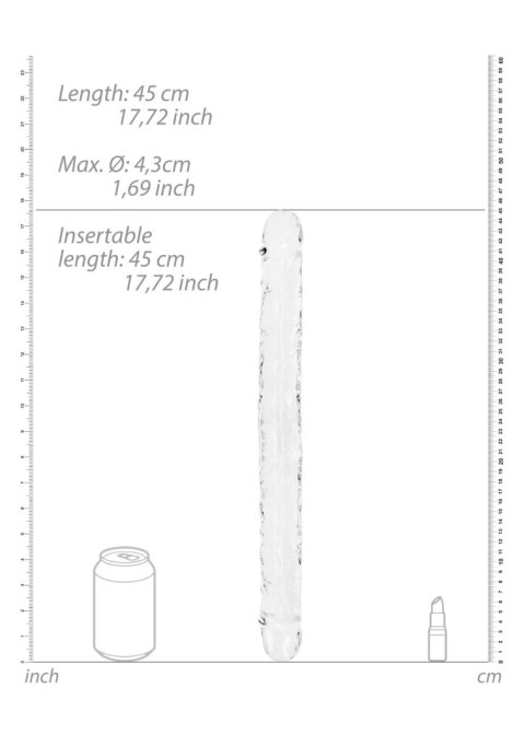 Realistic Double Dong - 18'' / 45 cm RealRock