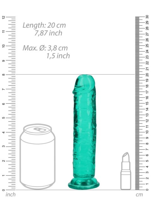 Straight Realistic Dildo with Suction Cup - 7'' / 18 RealRock