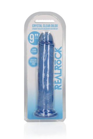 Straight Realistic Dildo with Suction Cup - 9'' / 23 RealRock