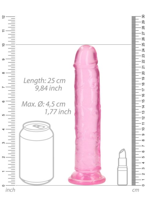 Straight Realistic Dildo with Suction Cup - 9'' / 23 RealRock