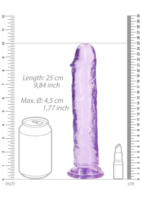 Straight Realistic Dildo with Suction Cup - 9'' / 23 RealRock