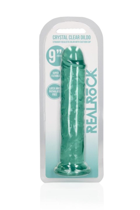 Straight Realistic Dildo with Suction Cup - 9'' / 23 RealRock