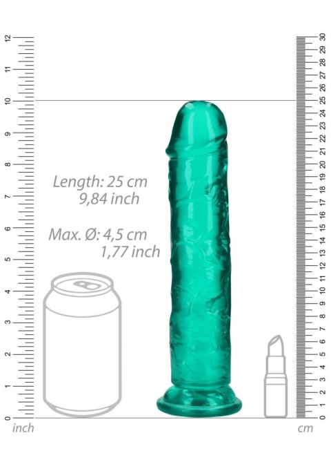 Straight Realistic Dildo with Suction Cup - 9'' / 23 RealRock