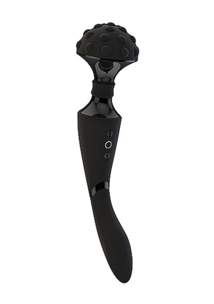 Stymulator- Shiatsu Bendable Massager Wand - Black Vive