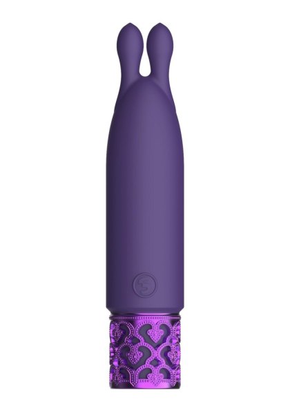 Twinkle - Rechargeable Silicone Bullet - Purple Royal Gems