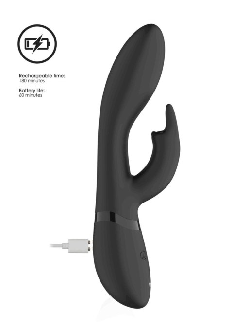 Wibrator-Zosia - Classic G-Spot Rabbit - Black Vive