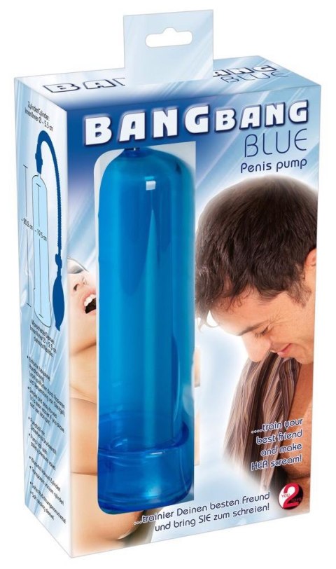 Bang Bang Blue Penis Pump blue Bang Bang