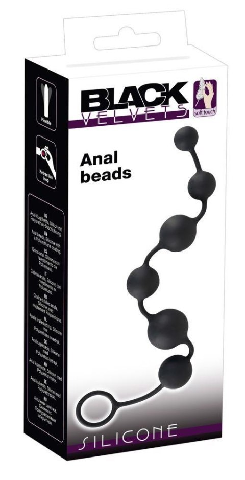 Black Velvets Anal Beads Black Velvets